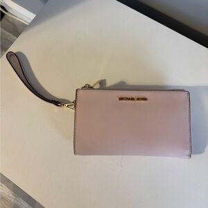 Michael Kors Blush Pink Wallet Wristlet NWOT